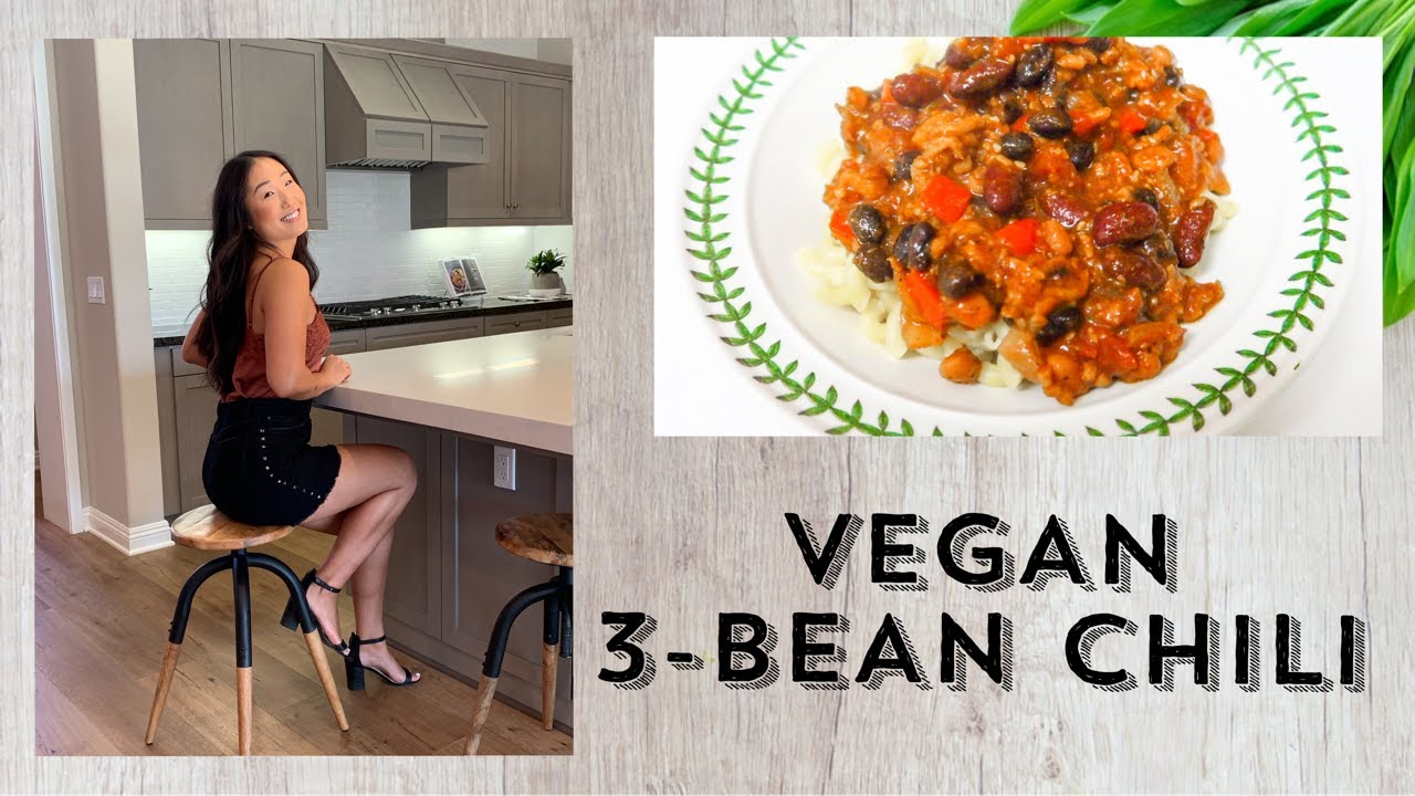 Cooking with Karen Vegan 3Bean Chili Chili Chili