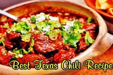 Best Texas Chili Recipe Quick And Easy Meals