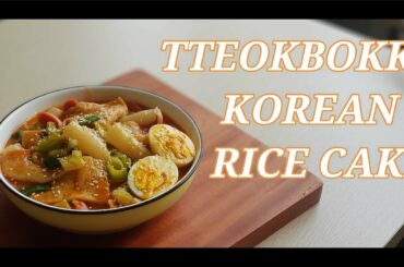 TTEOKBOKKI - KOREAN SPICY RICE CAKE - SIMPLE RECIPE