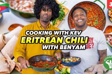 Cooking with Kev - Teaching a Dad How to Cook Eritrean Chili for his Family
