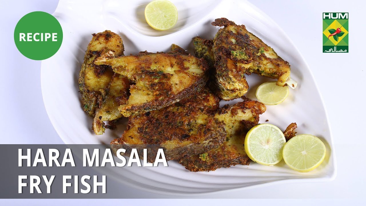 Hara Masala Fry Fish Recipe | Tarka | Desi Food - Chili Chili