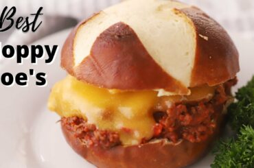 Old Fashioned side Sloppy Joe Recipe | The Carefree Kitchen
