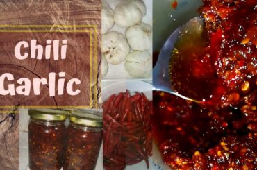 Best CHILI GARLIC SAUCE Recipe for food business | Sichuan peppercorn oil