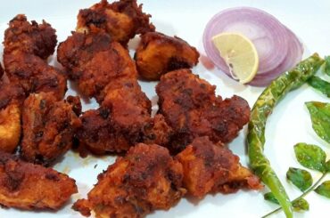 chicken pakora recipe | street style crispy chicken pakora recipe | The Yummy Delights