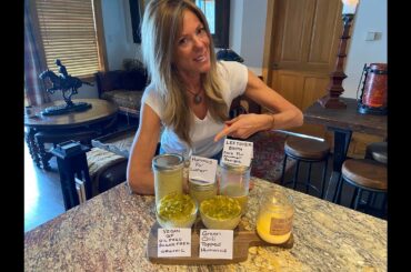 Best Vegan Hummus Recipe - Green Chili Hummus