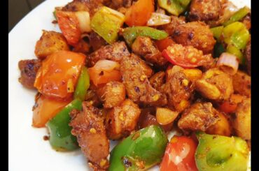 Chili Chicken / Spicy Chili chicken / Devilled chicken / Cook with nuwa / scharfes Hühnchen curry