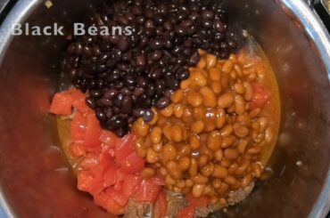 Instant Pot Chorizo and beef chili