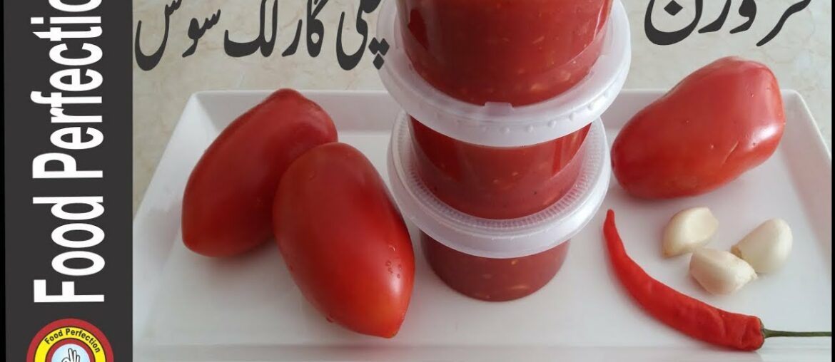 Homemade Chili Garlic Ketchup|Chili Garlic Sauce|Frozen Tomato Ketchup Without color, Preservatives