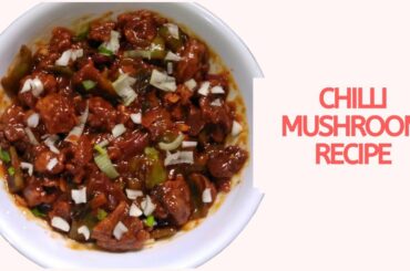 Chilli mushroom Restaurant style ! Mushroom chilli Recipe