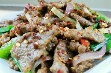 Daging Goreng Yang Sedap/Chili Flakes Beef Stir Fry