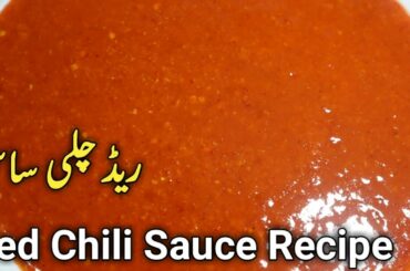 Homemade Red Chili Sauce | Chili Garlic Sauce | Easy and Quick Red Chili Sauce | amazing food