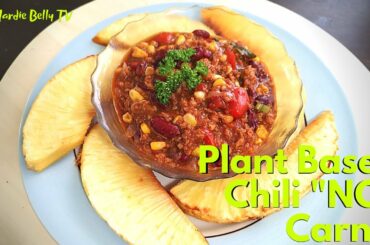 Delicious CHILI Using PLANTBASED Ground Meat(VEGAN)