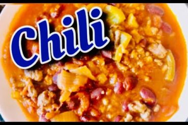 CHILI RECIPE; for a SLOW COOKER