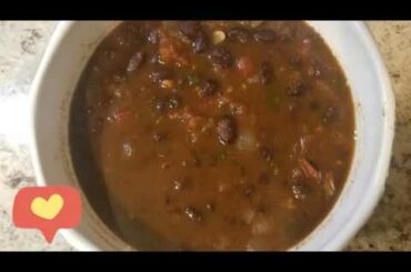 Learn How to Make Spicy Black Bean Chili