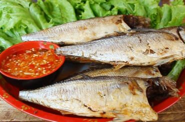 Yummy Food Cooking Sea Fish with Chili sauce for Food