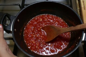 Homemade Red Chili Sauce Recipe For Pizzas, Lasagna, Fries, Rolls, Pasta | AA's in the kitchen
