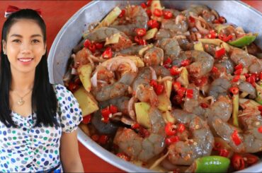 How to make Shrimp salad with chili sauce recipe