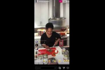 Keshia Knight Pulliam (Rudy from The Cosby Show) cooking Vegan Chili Amid Corona Virus quarantine