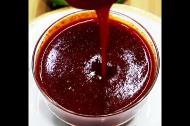 সব সসের স্বাদকে হার মানাবে এই সস/Chili sauce recipe/Hot lemon chili sauce/Sauce recipe/Konok Kutir