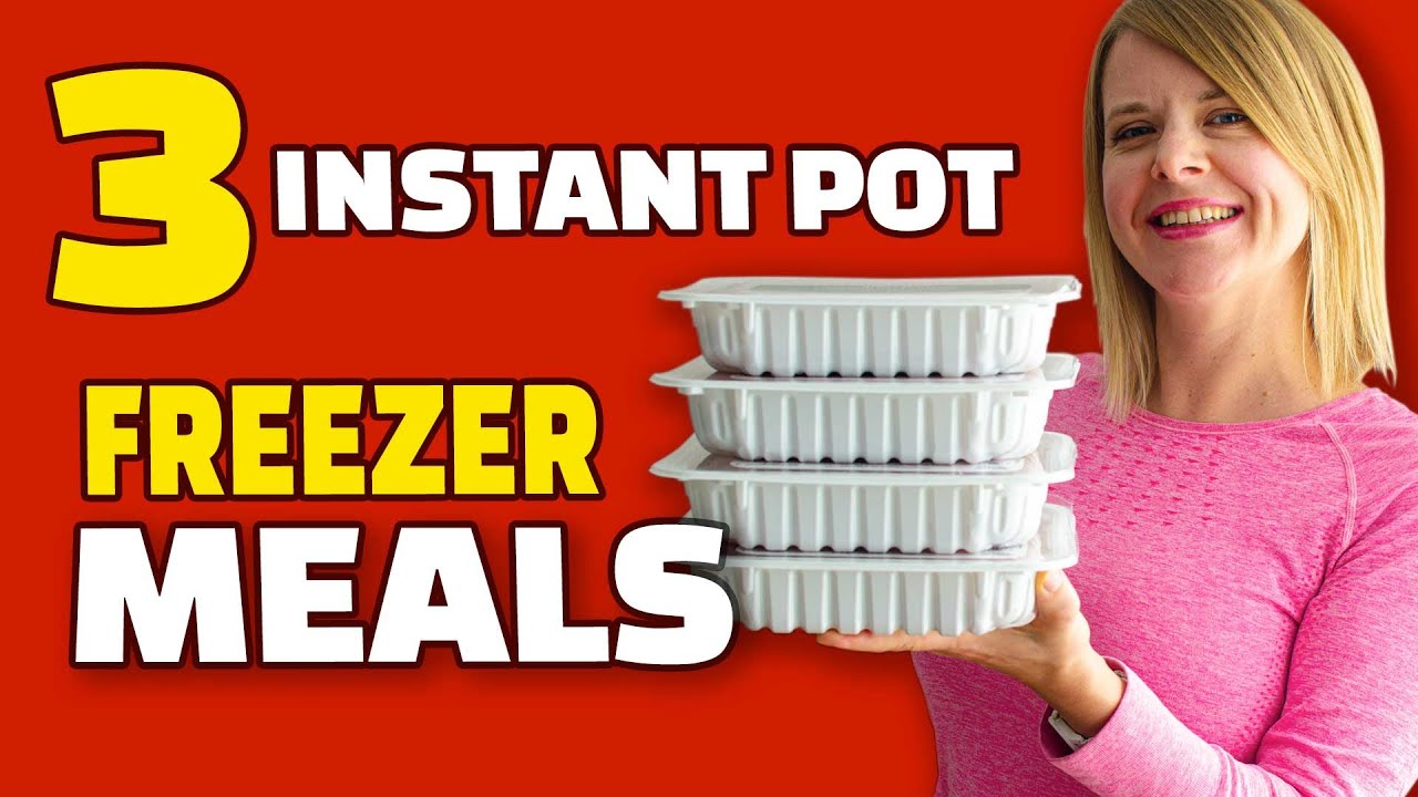 3 Instant Pot Freezer Meals - Ground Turkey | Cook from ...