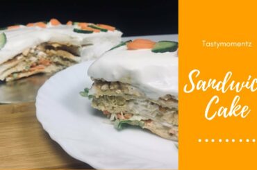 Sandwich Cake Recipe || tastymomentz