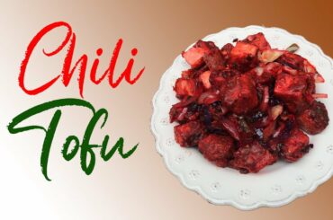 Tofu Chili Recipe | How to make Perfect Restaurant Style Dry Chili Tofu | Indo Chinese tofu recipe