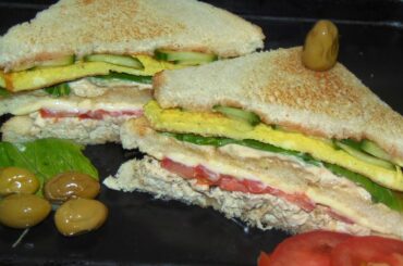 Club Sandwich Recipe by LIVELY COOKING | TEA TIME SNACK