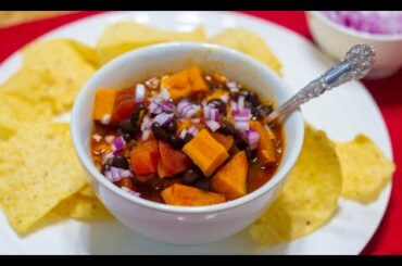 Pantry Meal: Black Bean/Sweet Potato Chili