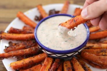 Baked Carrot Fries Recipe