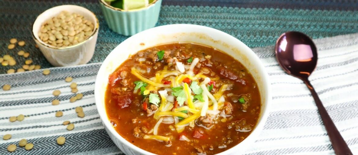 INSTANT POT CHILI Meal Prep│Easy LOCK-DOWN Recipe (using pantry basics)