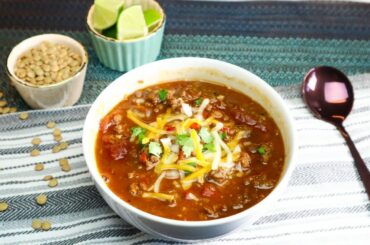 INSTANT POT CHILI Meal Prep│Easy LOCK-DOWN Recipe (using pantry basics)