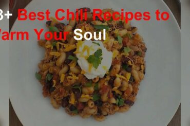 Comforting chili recipes that will keep you toasty this season