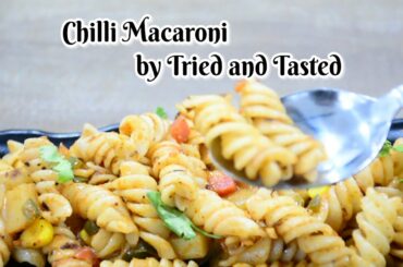 Chili Macaroni recipe/Macaroni Recipe/Indian Style Macaroni Recipe/Macaroni recipe by Sanjeev Kapoor