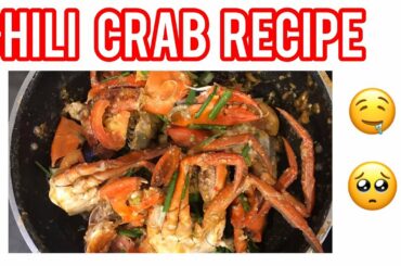 CHILI CRAB RECIPE