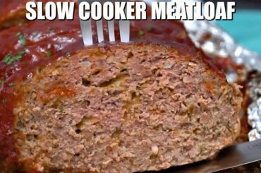 How to Make Slow Cooker Meatloaf with Sweet Chili Glaze
