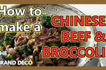 1 MINUTE RECIPE: How to MAKE A CHILLI BEEF WITH BROCCOLI & OYSTER SAUCE - Chinese Cuisine - EASY WAY