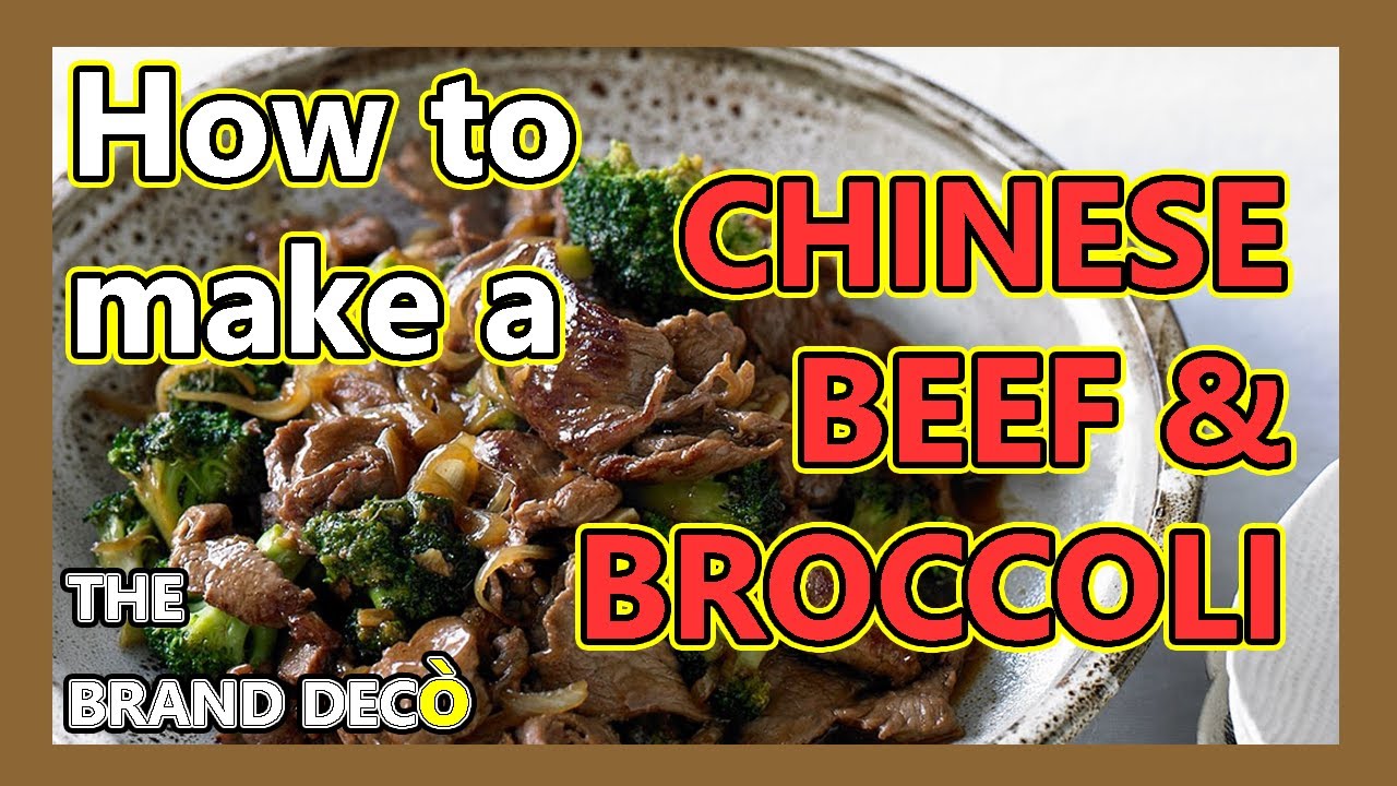 1 MINUTE RECIPE How to MAKE A CHILLI BEEF WITH BROCCOLI & OYSTER SAUCE Chinese Cuisine EASY