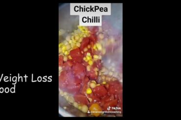 How to make Chickpea Chili (quick and easy!) Weight Loss Food