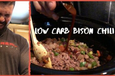 Low Carb Bison Chili Recipe
