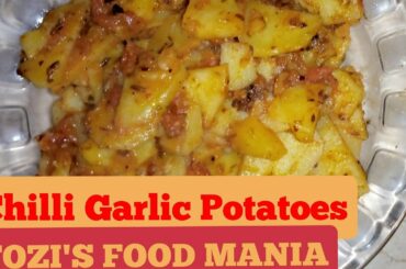 Chilli Garlic Potatoes Recipe
