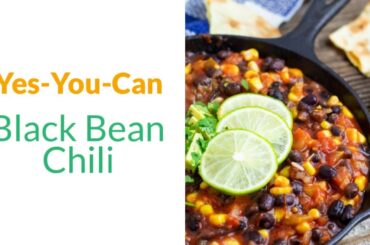 Yes-You-Can Black Bean Chili