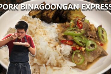 Pork Binagoongan Express (Fusion of TWO recipes!)