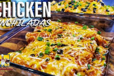 Chicken Enchiladas Recipe | Enchiladas Made Easy