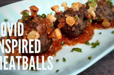COVID-19 INSPIRED CHILI MEATBALLS| Hawker Tan