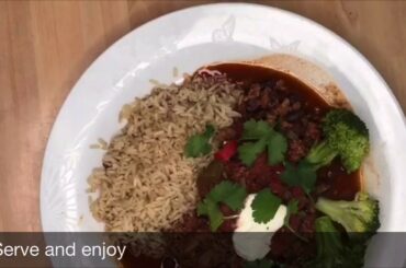 Instant pot ground turkey Chili