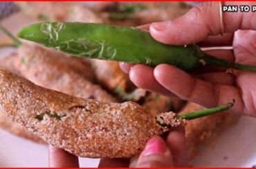 MARINATED GREEN CHILI RECIPE/तीखी चटपटी हरी मिर्च फ्राई बनाने की विधि