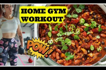 Surviving The Quarantine Vlog | Home Work Out | Chili recipe