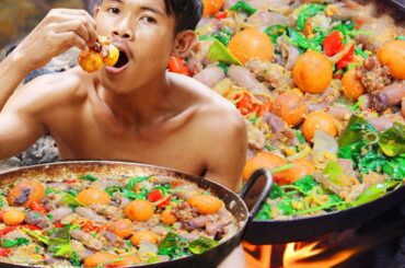 Cooking Red Egg for food - Cook red duck egg with Chili Recipe