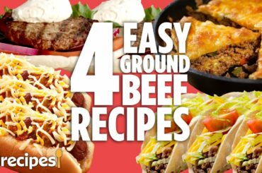 4 Easy Ground Beef Dinners | Recipe Compilations | Allrecipes.com