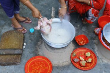 Village Food | Full Chicken Biryani Recipe | Grandmother Recipes